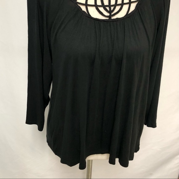Anthropologie Graciela Black Blouse Women’s Size XS - Picture 4 of 12